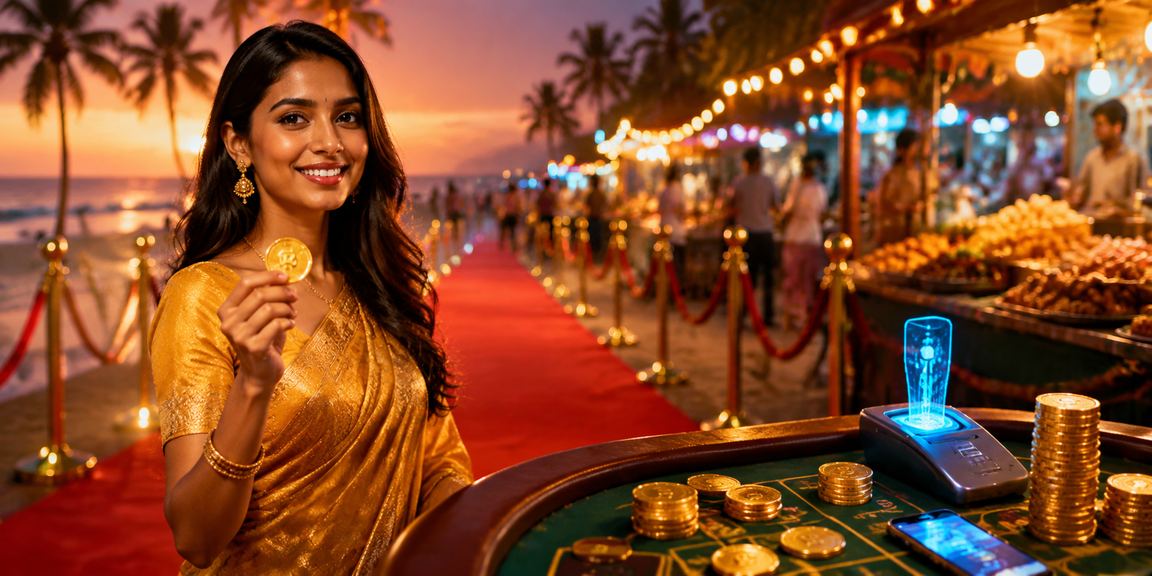কক্সবাজার সৈকতে বসে ব্যাকারাট খেলা